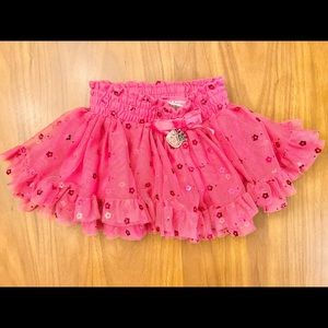 Princess by Hello Kitty Skirt Toddler Tule 3T Pink